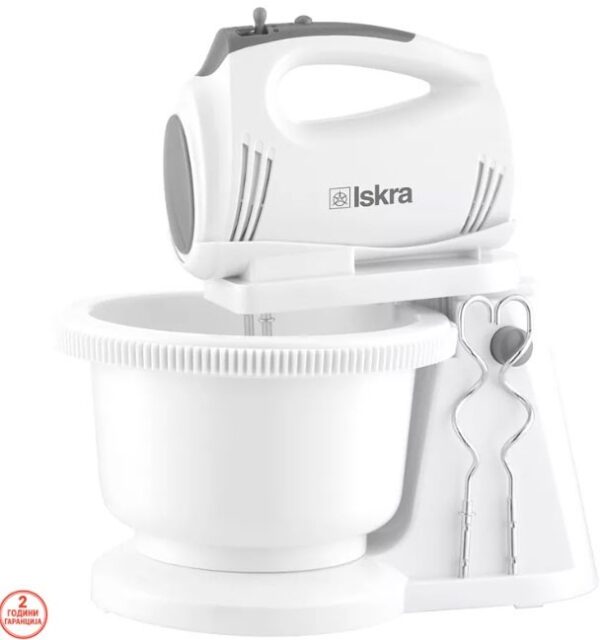 Iskra SW-602-GY – Рачен миксер со ротирачки сад (2L)